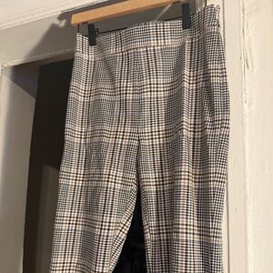 Plaid Ann Taylor Dress Pants Sz 2